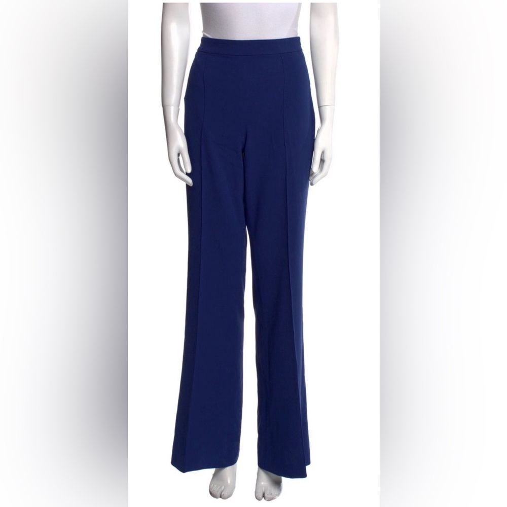 Alice + Olivia Navy Wide Leg Jalissa Pants